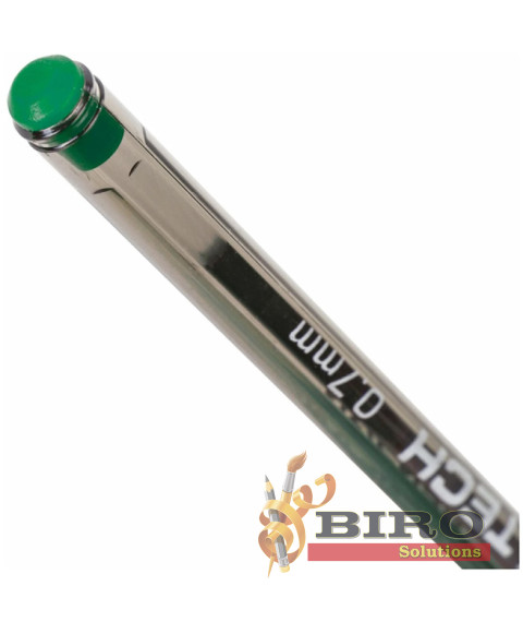 Pix cu bilă 0.7 mm, Pensan My-Tech,verde